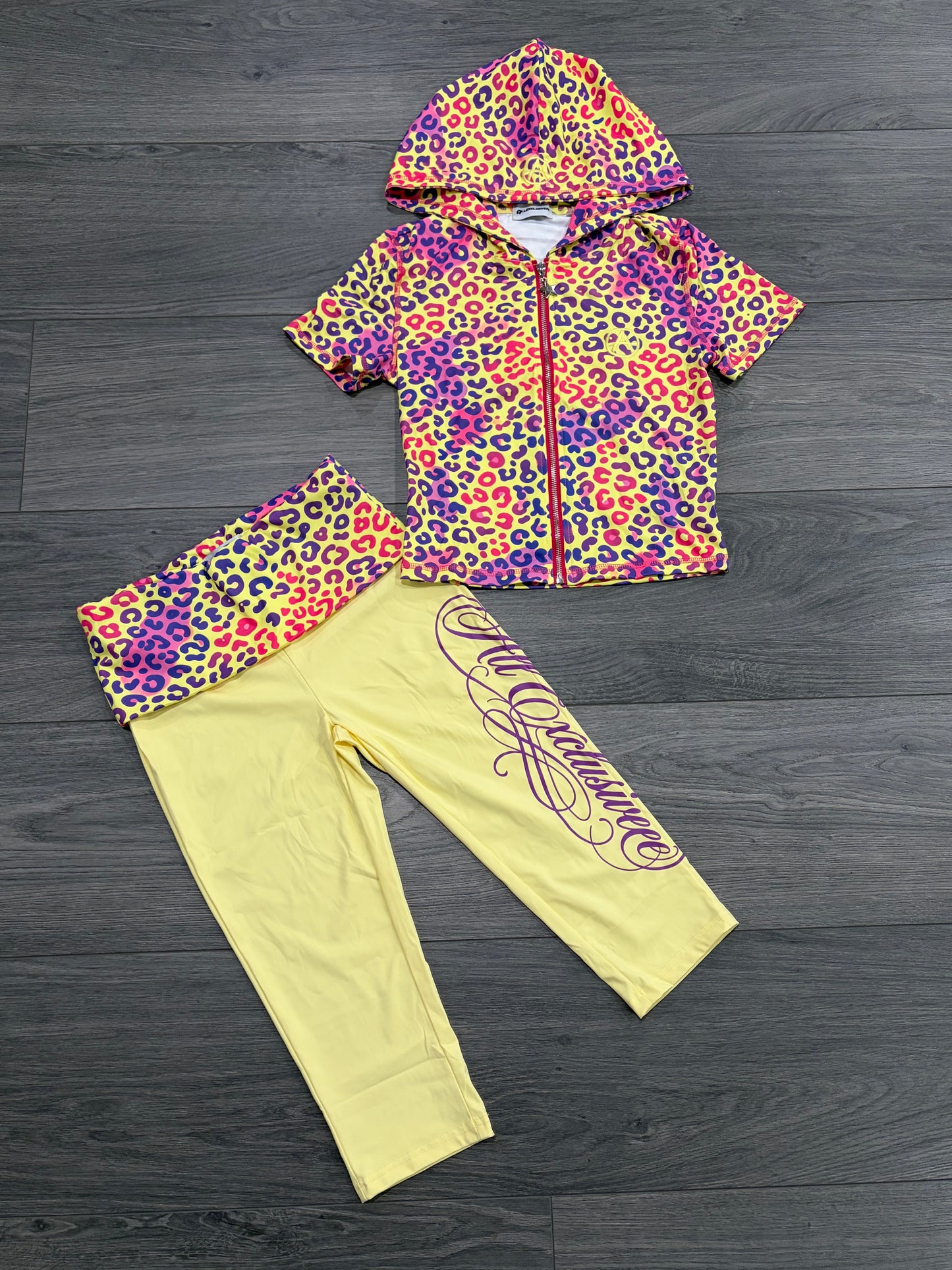 GIRLY POP CAPRI SET